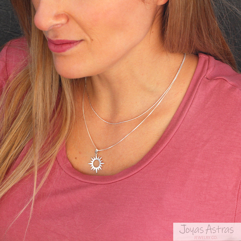 COLLARES PLATA
