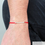 Pulsera Protection Hilo Rojo Hombre