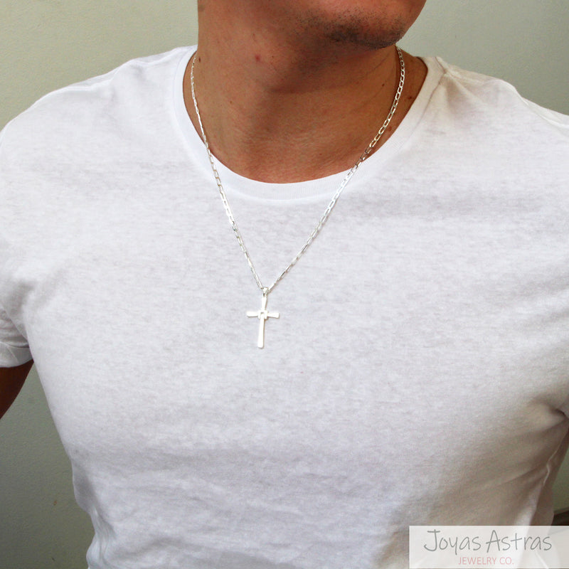 COLLAR CRUZ NÁPOLES HOMBRE