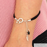 PULSERA GAMUZA AURA