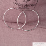 HOOPS LISOS  3.5 CM.