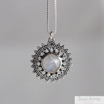 COLLAR SUNSET MOONSTONE