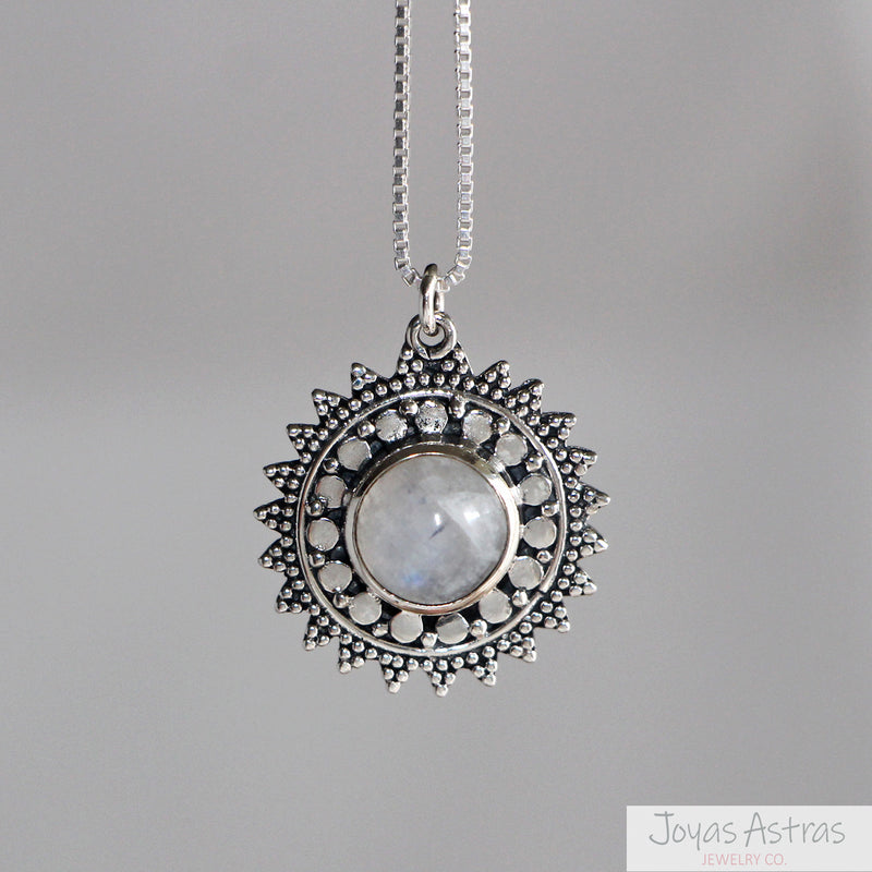 COLLAR SUNSET MOONSTONE