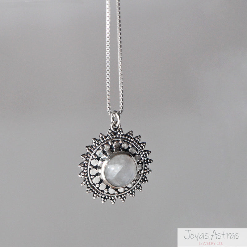 COLLAR SUNSET MOONSTONE