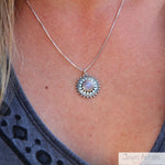 COLLAR SUNSET MOONSTONE