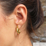 HOOPS LISOS EXTRA GRUESOS GOLD