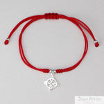 PULSERA DE HILO ROJO NUDO DE BRUJAS AJUSTABLE