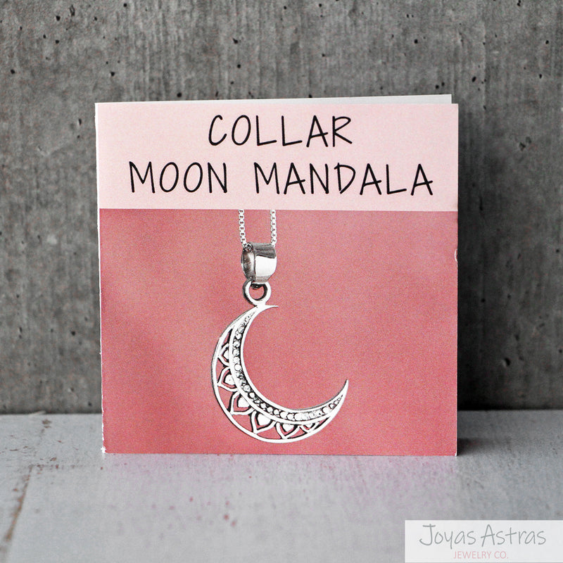COLLAR MOON MANDALA