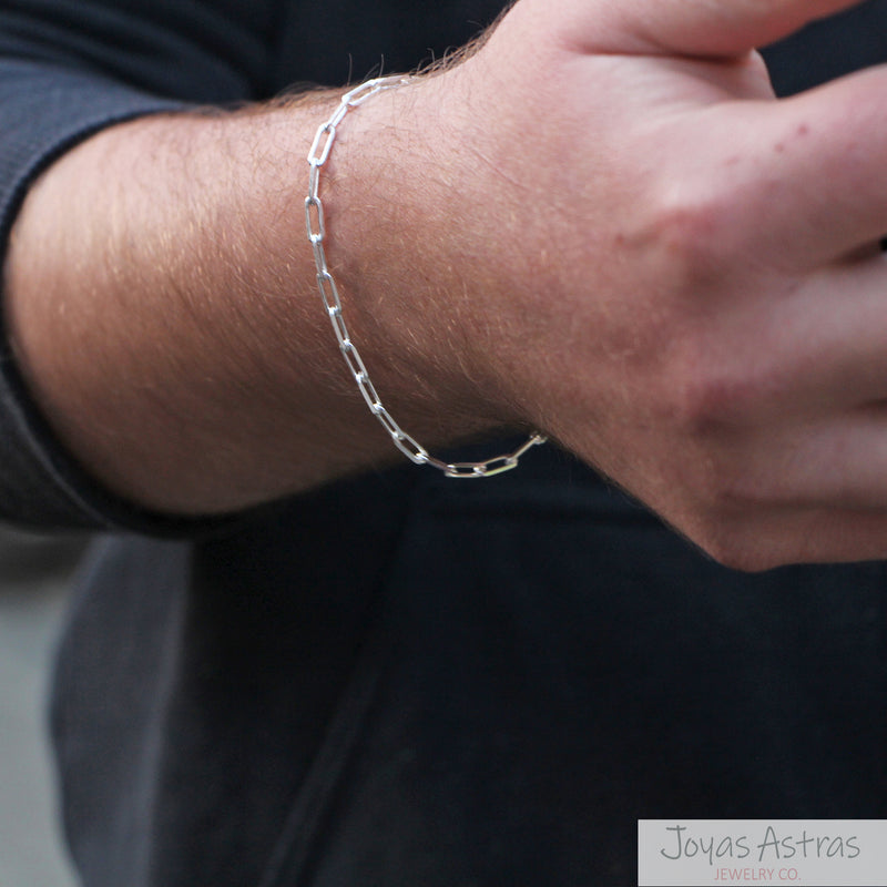 PULSERA TRADICIONAL ESLABONES HOMBRE