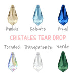 CRISTAL TEAR DROP