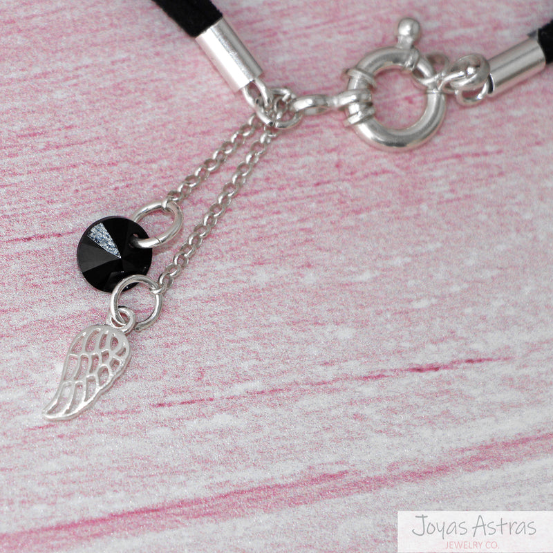 PULSERA GAMUZA AURA