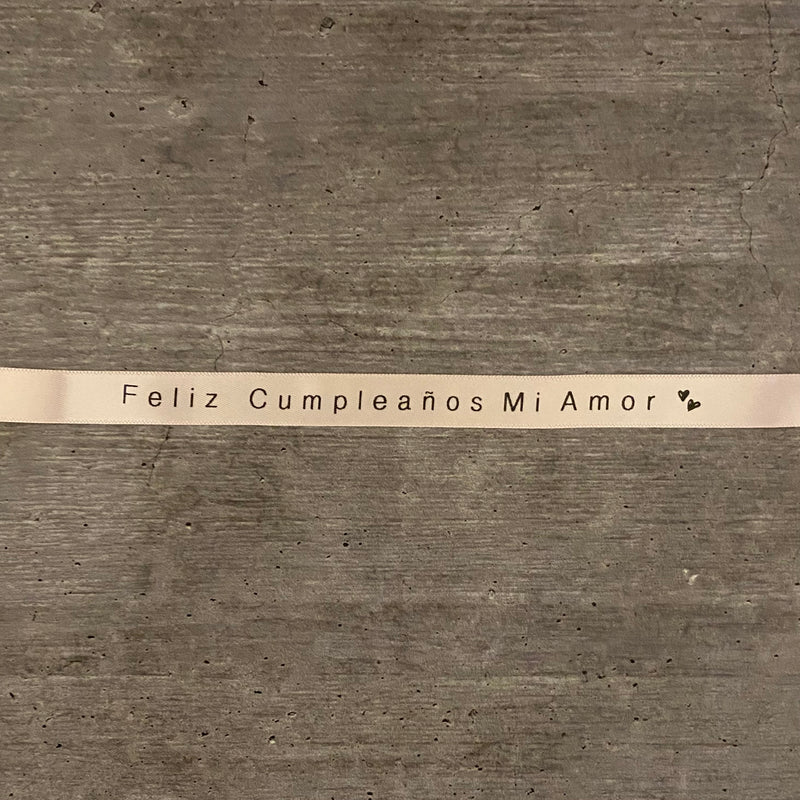 CINTA DE REGALO CON MENSAJE PERSONALIZADO