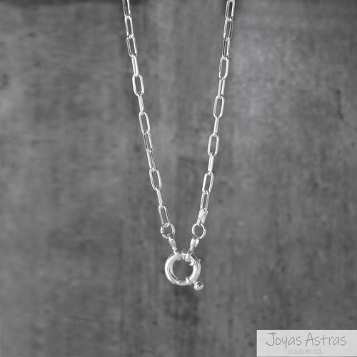 Collar Timón Verona de Plata