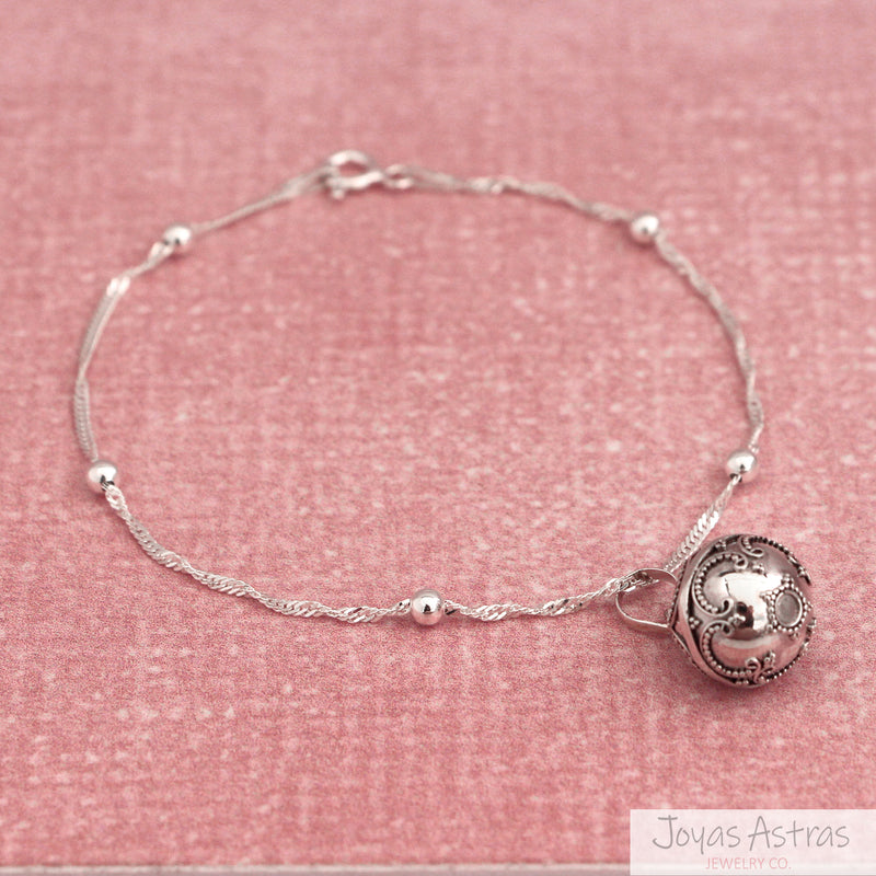 PULSERA LLAMADOR DE ÁNGELES SILVER