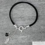 PULSERA GAMUZA AURA