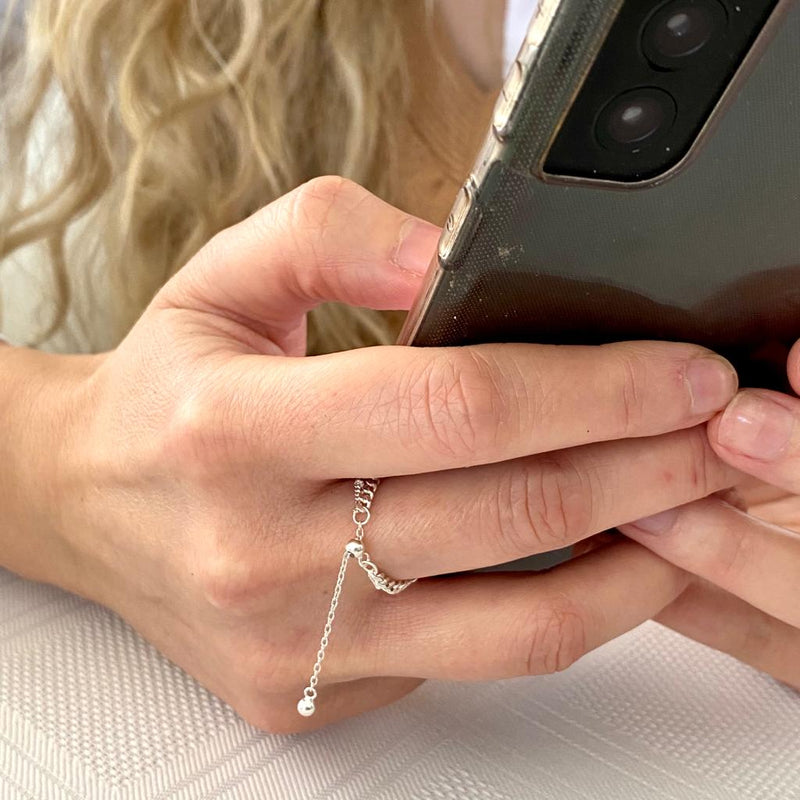 ANILLO CHAINS DOBLE AJUSTABLE