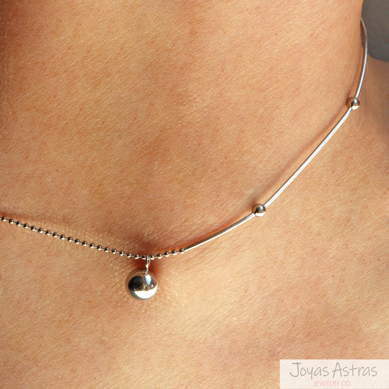 TOBILLERA ECLIPSE SILVER