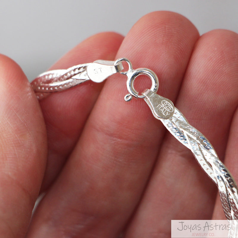 PULSERA CINTA TRENZA