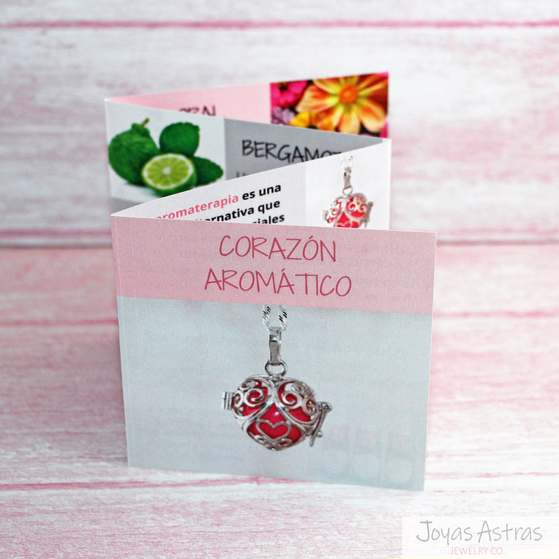 LLAMADOR DE ÁNGELES CORAZÓN AROMÁTICO