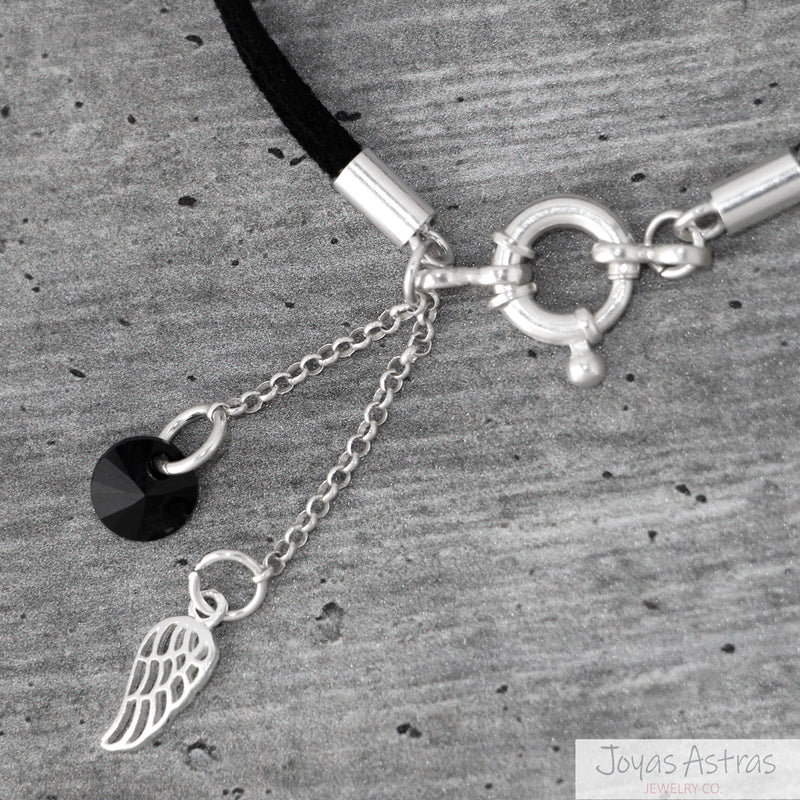 PULSERA GAMUZA AURA