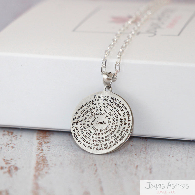 COLLAR PADRE NUESTRO HOMBRE
