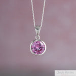 COLLAR PUNTO DE LUZ ROSADO KIDS